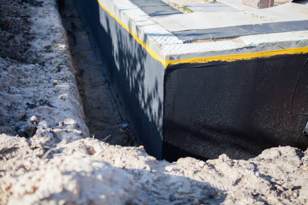 Professional Waterproofing technician working in Morris, IL